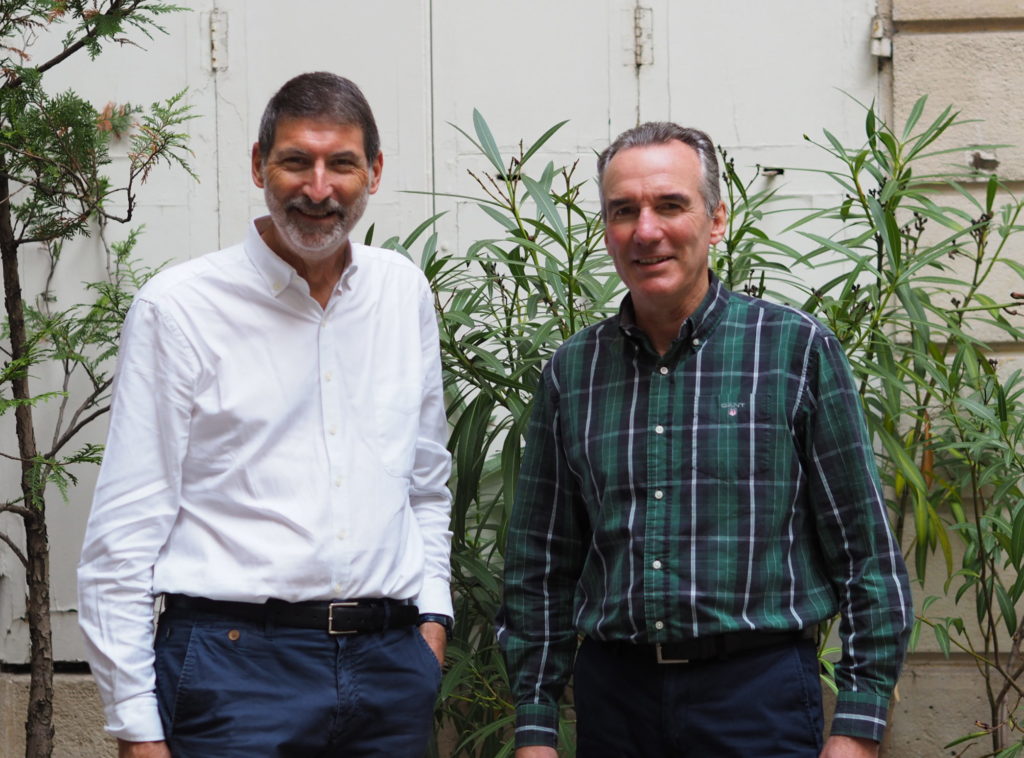 Bruno Parée & Frédéric Clément, salariés BNP Paribas proches de la retraite, ont choisi de travailler deux ans chez PIE dans le cadre d‘un mécénat de compétences. Retour sur cette expérience.