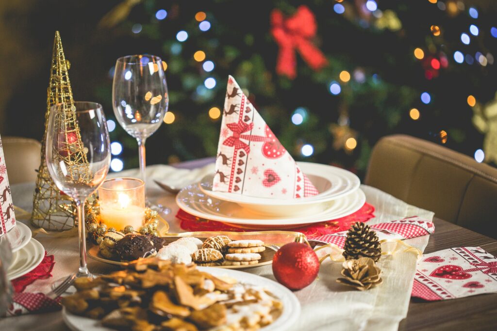 Préparer un repas de Noel - PIE